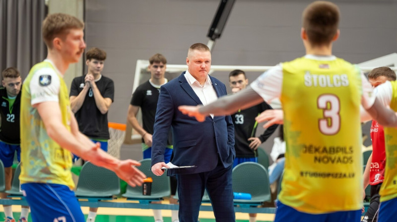 Leo Štolcs un Mārcis Obrumans. Foto: SK Jēkabpils Lūši