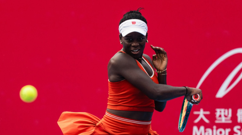 Viktorija Mboko. Foto: HongKong Tennis Open