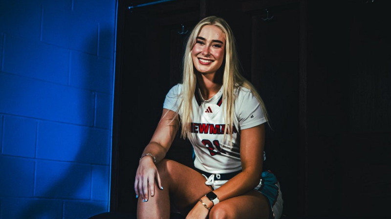 Daugavpils basketboliste Valerija Ļovkina. Foto: Newman University