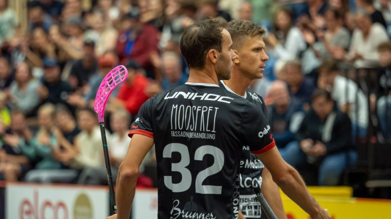 Andris Rajeckis (#32), foto: UHC Sarganserland