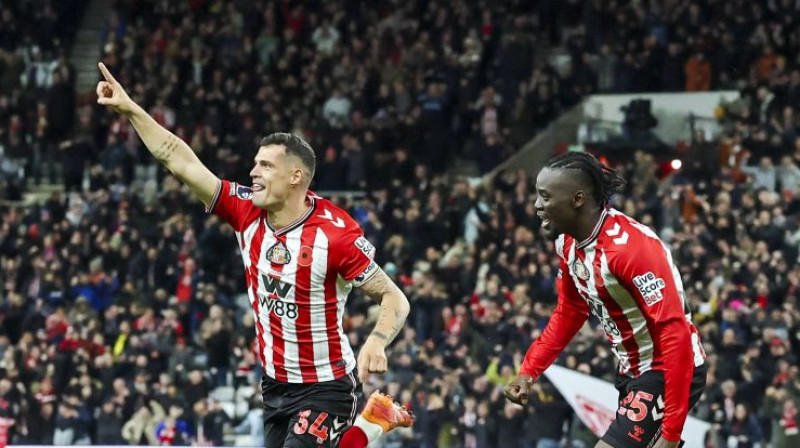 Granits Džaka. Foto: imago/Every Second Media/Scanpix