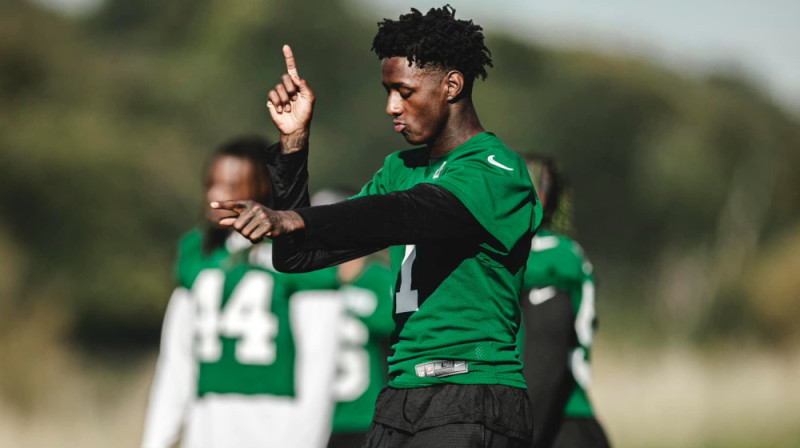 Amads "Mērce" Gārdners. Foto: New York Jets