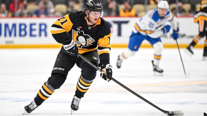 Filips Holanders. Foto: Pittsburgh Penguins