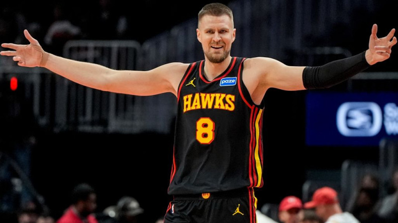 Kristaps Porziņģis. Foto. AP. Scanpix