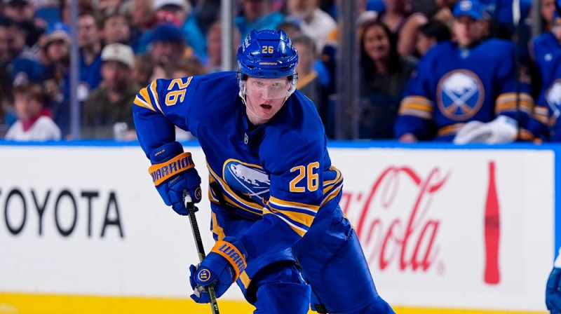 Rasmuss Dālīns. Foto: Buffalo Sabres