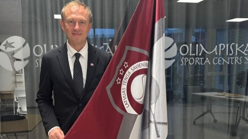 Egils Valeinis Foto: Latvijas Tenisa savienība