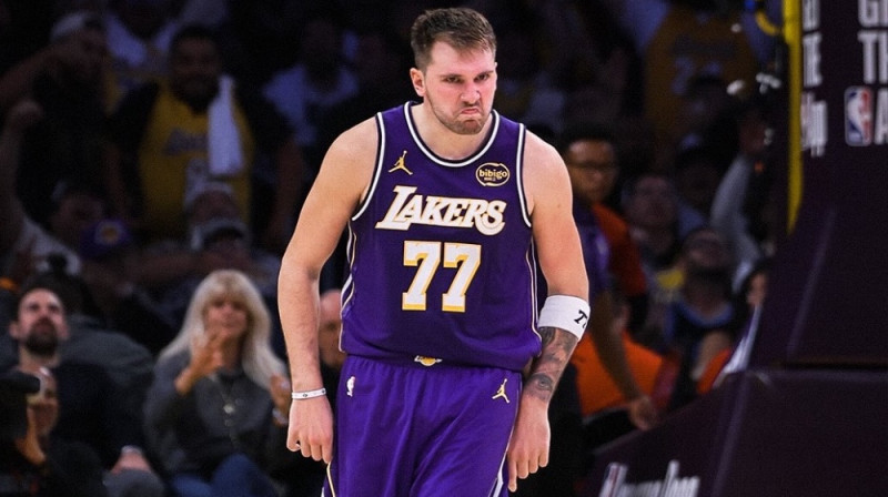 Luka Dončičs. Foto: Los Angeles Lakers