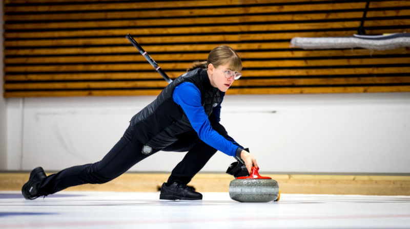 Evelīna Barone
Foto: Curling Tallinn / Andres Mets
