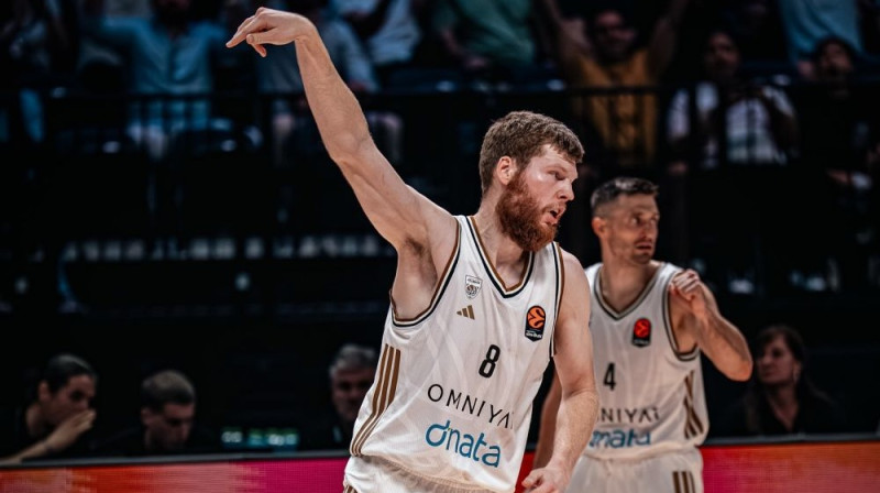 Dāvis Bertāns Foto: Dubai Basketball