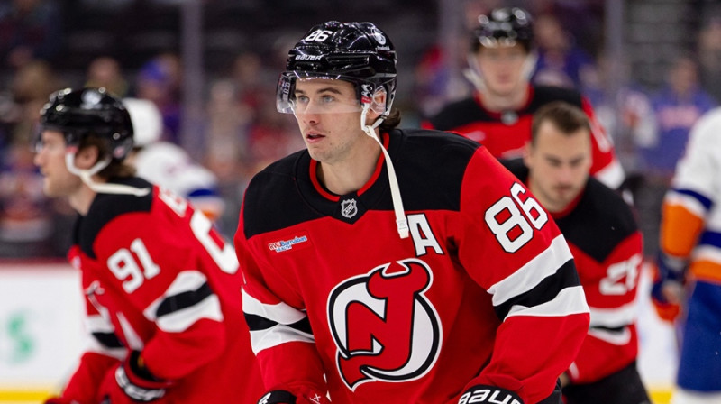 Džeks Hjūzs. Foto: New Jersey Devils