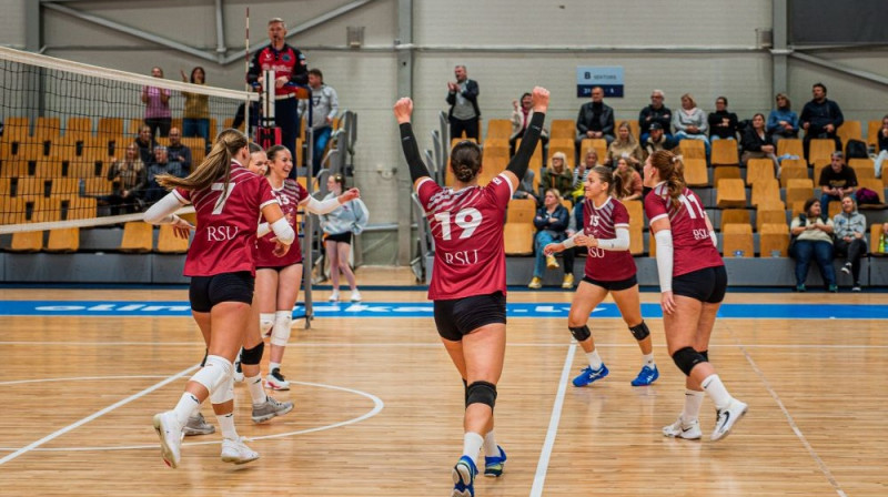 RSU volejbolistes Foto: LVF