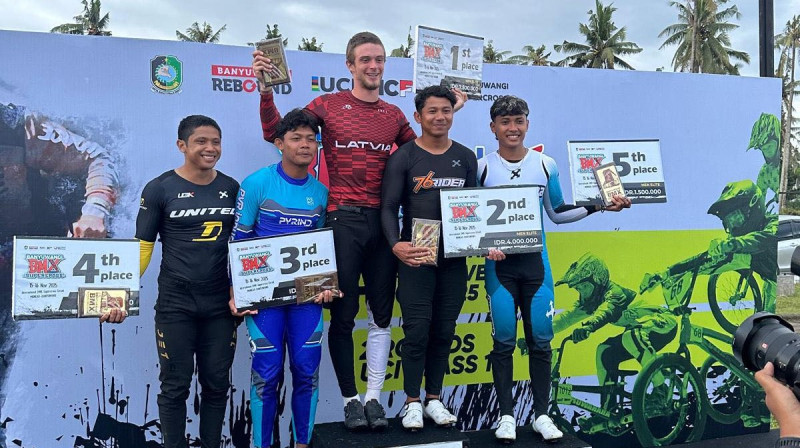 Mārtiņš Emīls Treimanis otro dienu pēc kārtas izcīna uzvaru Indonēzijā
Foto: Publicitātes