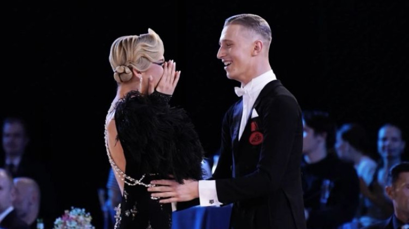 Aleksandra Šamova un Ričards Krīviņš. Foto: Kirklys Dance Media