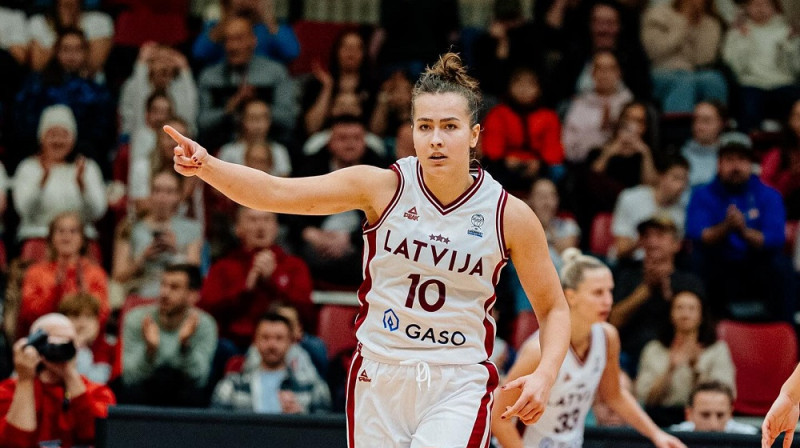 Aleksa Gulbe 2025. gada 15. novembrī. Foto: Mikus Kļaviņš