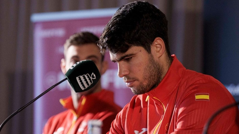 Karloss Alkarass Foto: Spānijas Tenisa federācija