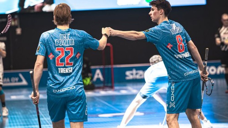 Pēteris Trekše (#22), foto: Riku Hämäläinen