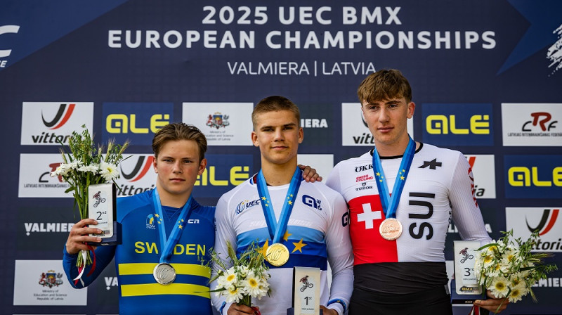 Kristers Apels (vidū). Foto: LRF.