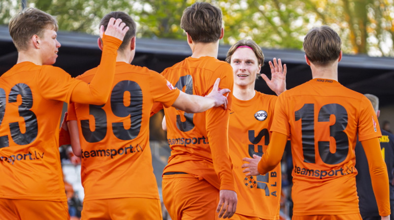JDFS "Alberts" futbolisti. Foto: Leevon PPK