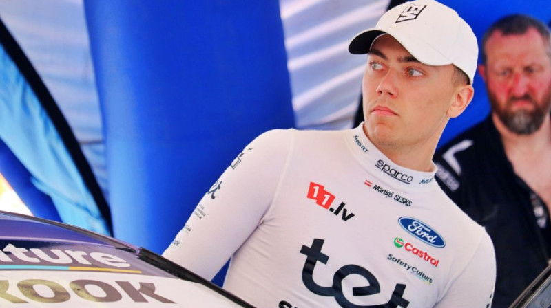Mārtiņš Sesks. Foto: FR Rally