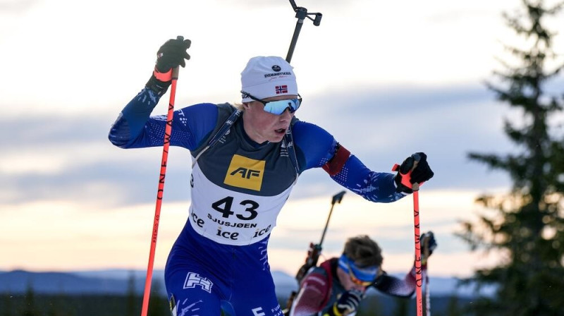 Einārs Hedegarts. Foto:focusbiathlon.