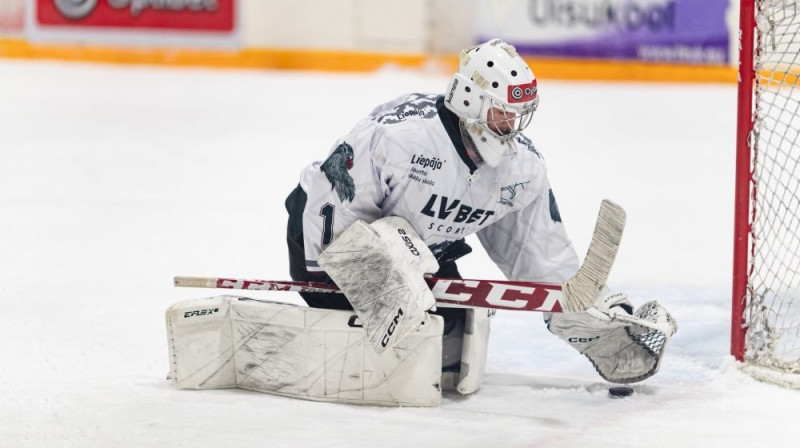 Mihaels Valenta. Foto: Liepājas Hokeja komanda