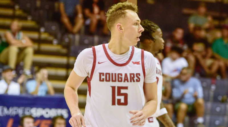 Rihards Vāvers. Foto: Washington State University Athletics