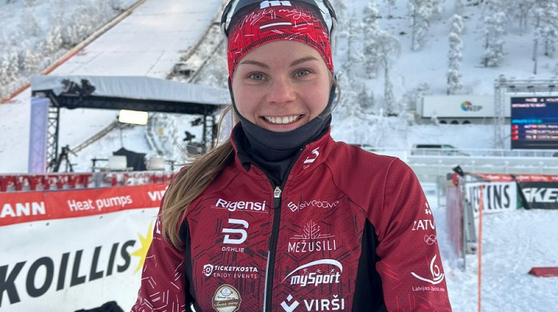 Patrīcija Eiduka. Foto no slēpotājas arhīva.