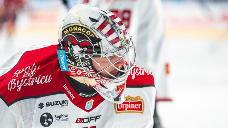 Ēriks Vītols. Foto: Šimon Ďuriančik/HC Banská Bystrica