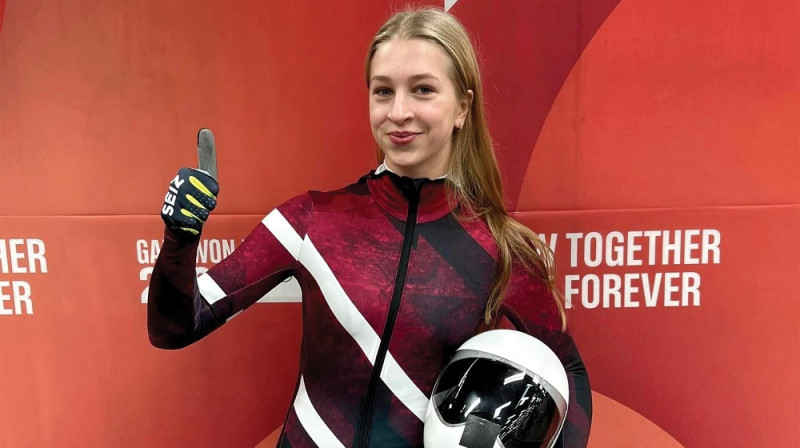 Marta Andžāne. Foto: Bobslejs.lv