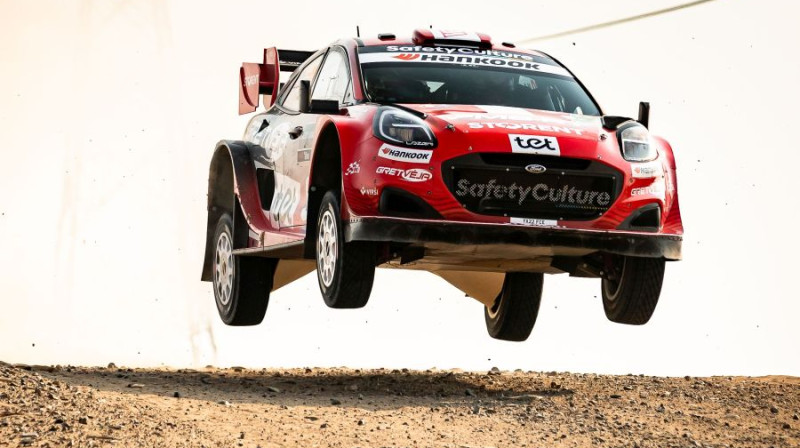 Mārtiņš Sesks/Renārs Francis. Foto: M-Sport Ford