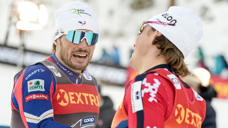Lukass ŠAnavā un Johannes Klēbo. Foto: Vanzetta/NordicFocus