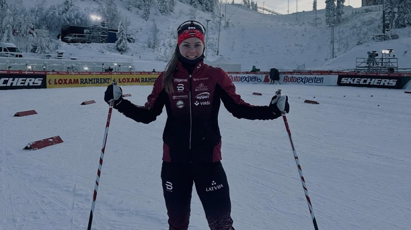 Patrīcija Eiduka. Foto no slēpotājas privātā arhīva.