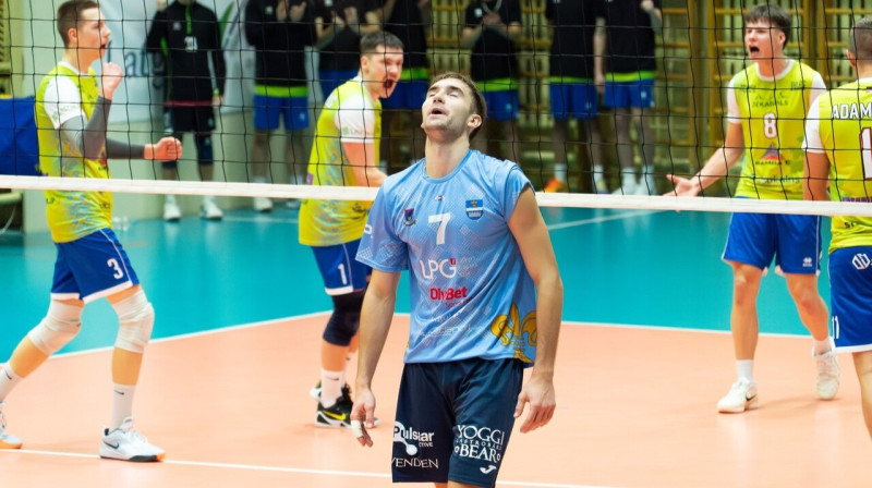 "Ezerzemes"/DU volejbolists Sandis Vilcāns. Foto: Margarita Vigule/Gorod.lv