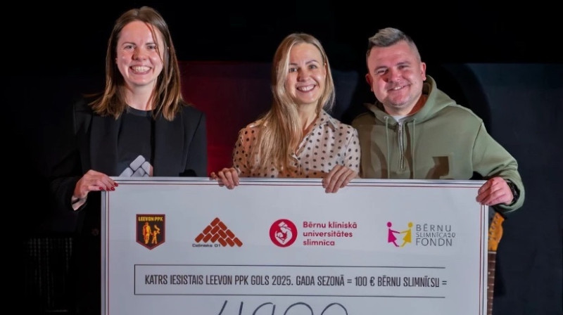 Dārta Zaumane, Zane Dagile, Jurijs Žigajevs. Foto: Leevon PPK