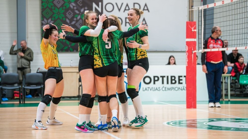 Mārupes SC volejbolistes Foto: Mārupes SC