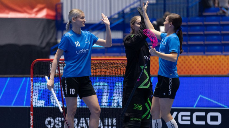 Spēlē pret Nīderlandi Igaunijas sieviešu izlase centīsies atkārtot augstvērtīgāko sniegumu pasaules čempionātos, foto: Matej Pasek, IFF