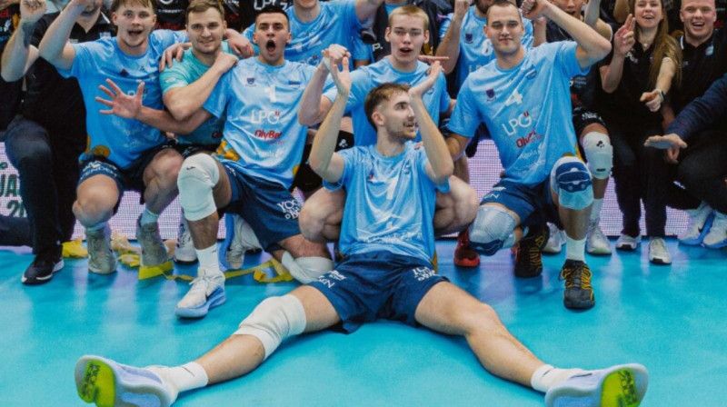 Sandis Vilcāns priekšplānā. Foto: LVF