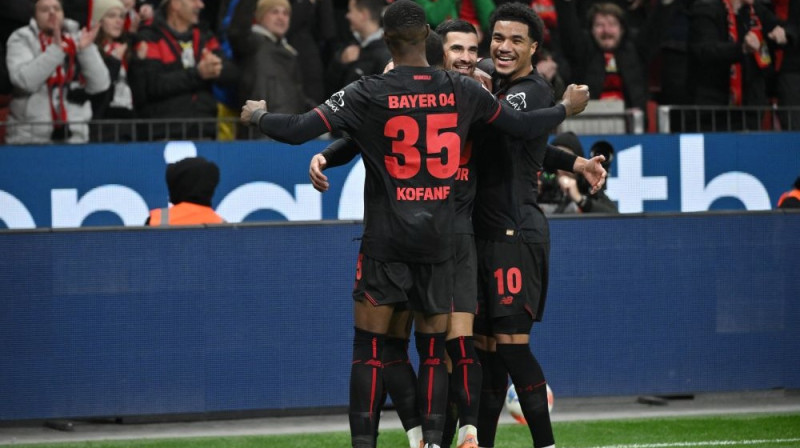 "Bayer" futbolisti Foto: IS/Scanpix