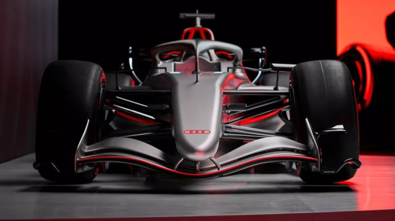 "Audi" F1 konceptauto. Foto: Audi Sport