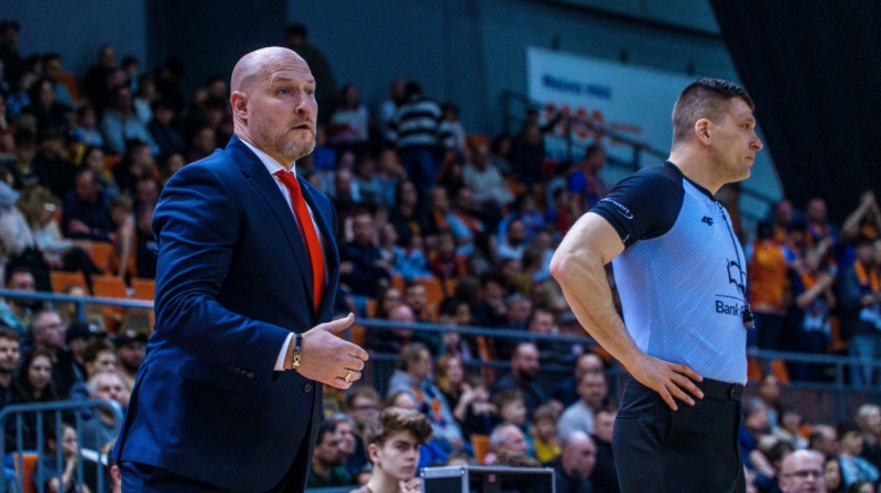 Roberts Štelmahers. Foto: Czarni Słupsk