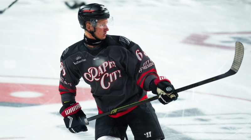 Arvils Bergmanis. Foto: Rapid City Rush