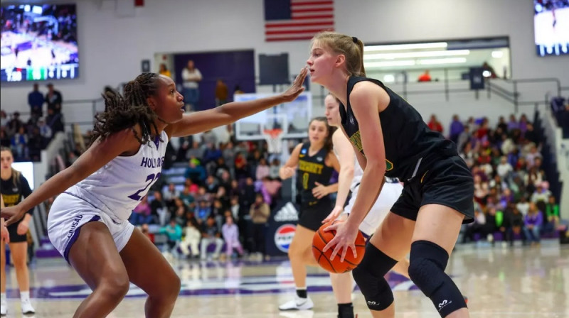 Nikola Priede 2025. gada 16. decembrī. Foto: Vermont WBB