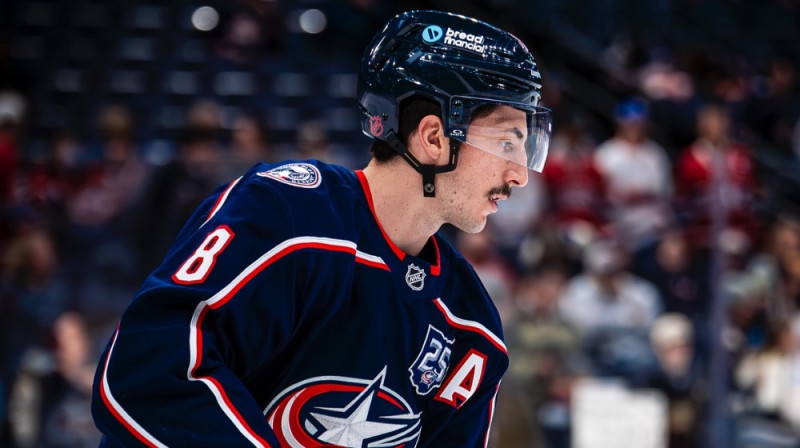 Zaks Verenskis. Foto: Columbus Blue Jackets
