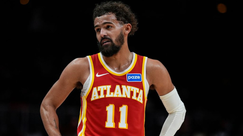 Atlantas saspēles vadītājs Trejs Jangs. Foto. AP. Scanpix