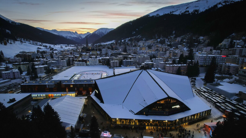 Davosas ainava. Foto: Gian Ehrenzeller/EPA/Scanpix