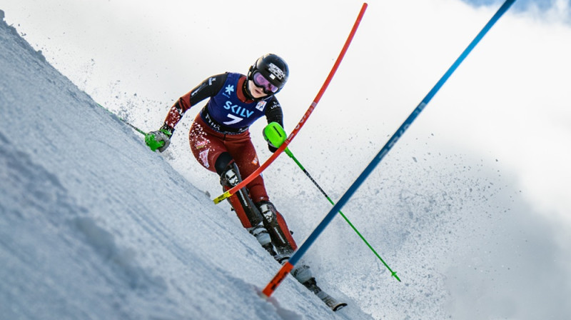 Dženifera Ģērmane. Foto: Ski.lv/E.Lukšo.
