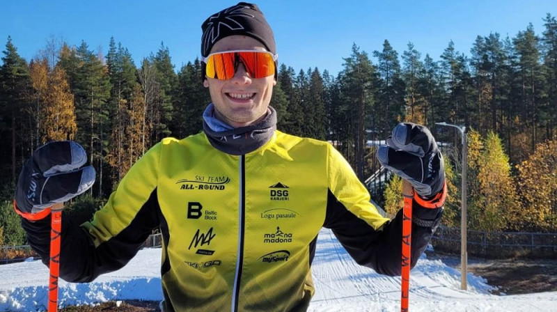 Lauris Kaparkalējs. Foto no slēpotāja privātā arhīva.