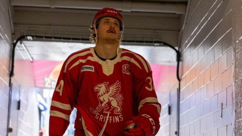 Eduards Tralmaks. Foto: Grand Rapids Griffins
