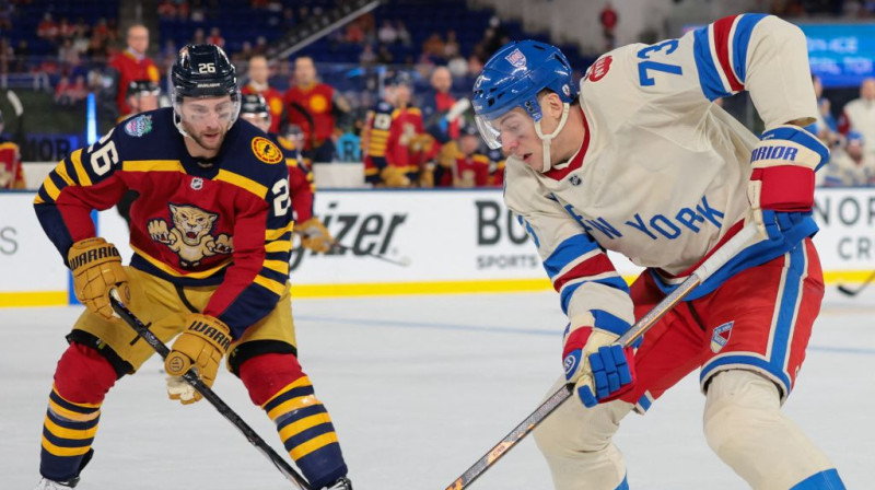 Uvis Balinskis un Mets Rempe. Foto. AP. Scanpix