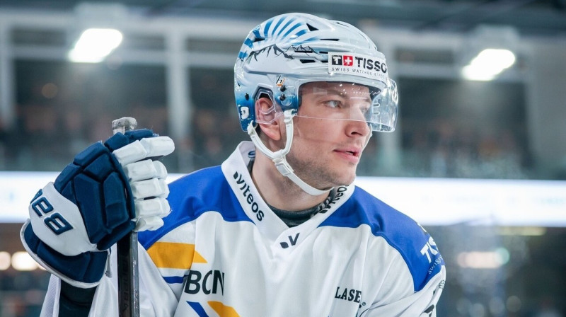 Toms Andersons. Foto: HCC La Chaux-de-Fonds